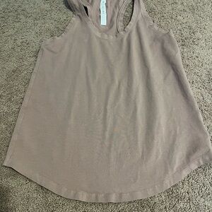 lululemon athletica Taupe Tank Top size 2